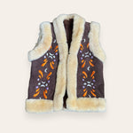 Load image into Gallery viewer, Kids Afghan Embroided Waistcoat - Size 134-140
