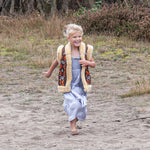 Load image into Gallery viewer, Kids Afghan Embroided Waistcoat - Size 134-140
