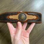 Load image into Gallery viewer, Pre-💚: Nocona Leather Western Belt 36inch/91cm
