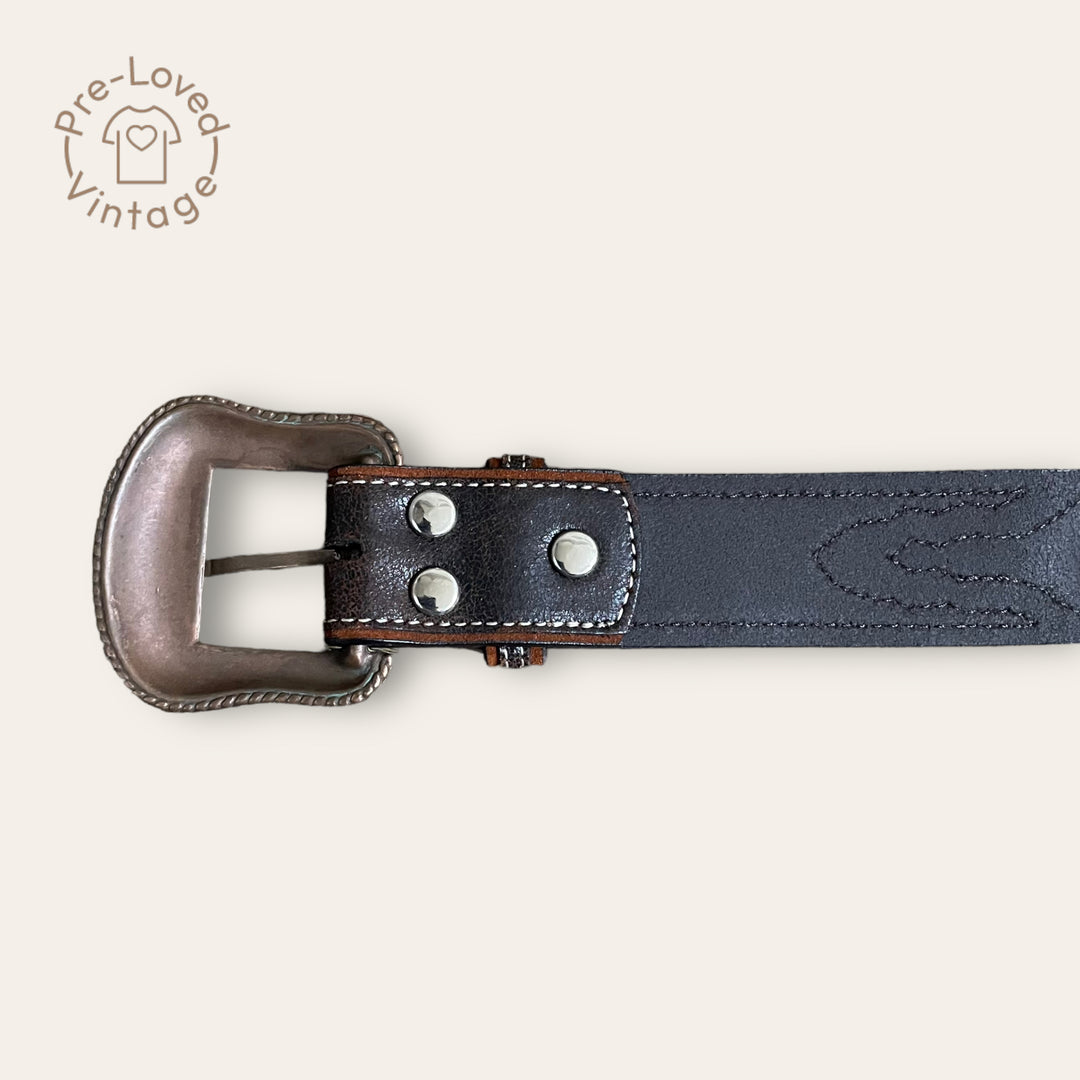 Pre-💚: Nocona Leather Western Belt 36inch/91cm